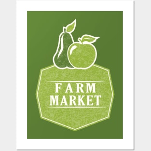 Farm Market Posters and Art